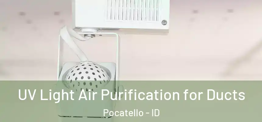  UV Light Air Purification for Ducts Pocatello - ID